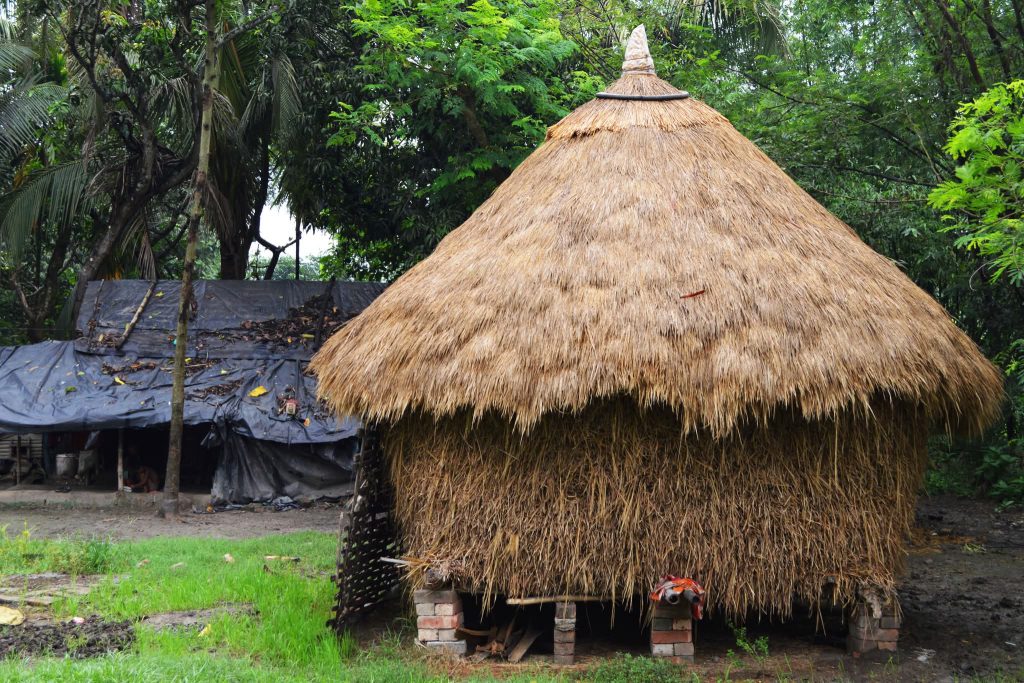 বিলুপ্তির পথে ফরিদপুরের গ্রাম-বাংলার ঐতিহ্য ধানের গোলা