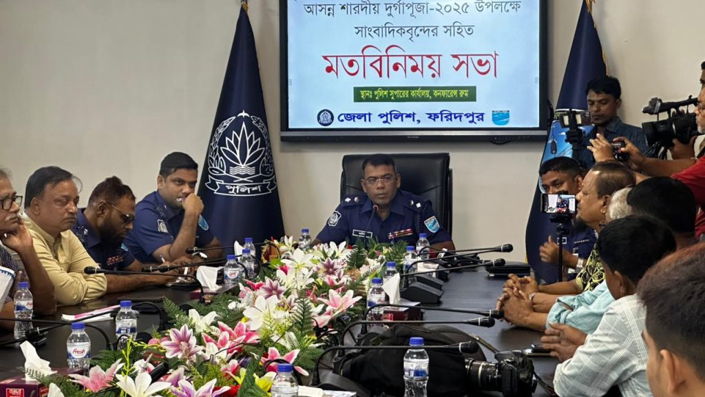 ‘পূজায় গুজব সৃষ্টিকারীদের বিরুদ্ধে কঠোর ব্যবস্থা নেওয়া হবে’ — এসপি আব্দুল জলিল