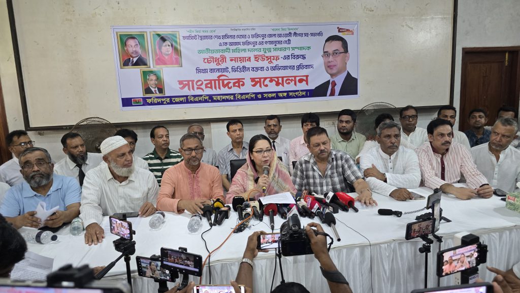 “ফরিদপুরের মাটিতে আওয়ামী দুঃশাসনের আমল নতুন রূপে শুরু হয়েছে”   — নায়াব ইউসুফ