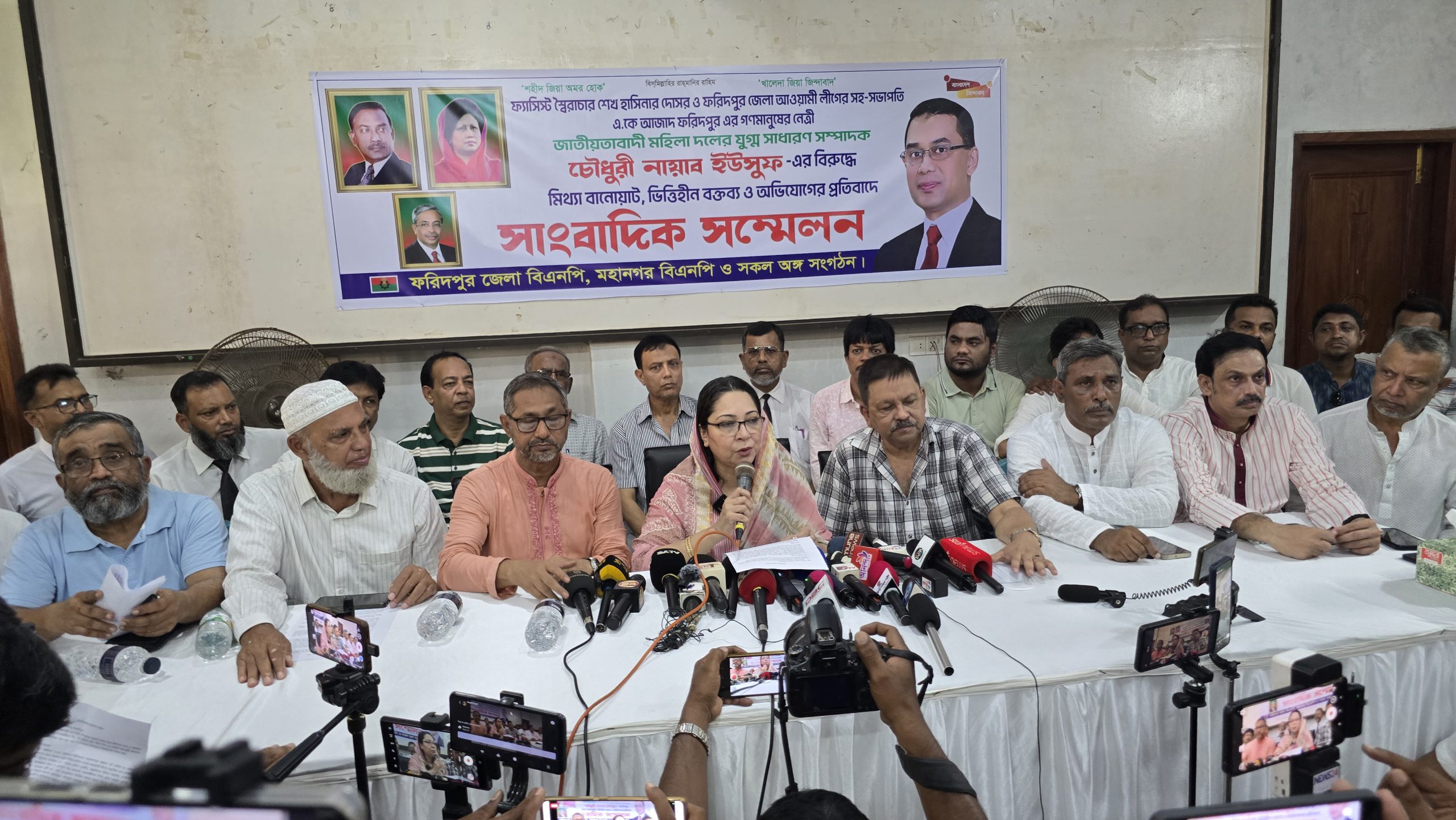“ফরিদপুরের মাটিতে আওয়ামী দুঃশাসনের আমল নতুন রূপে শুরু হয়েছে” — নায়াব ইউসুফ