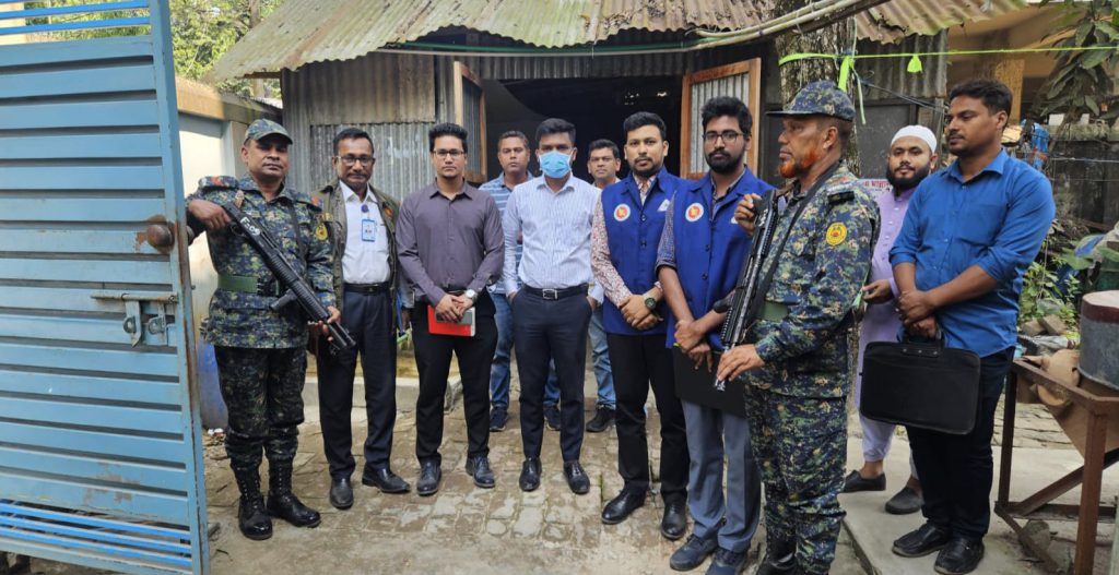 ফরিদপুরে পানির ফ্যাক্টরীতে ১০ হাজার টাকা জরিমানা, সিলগালা