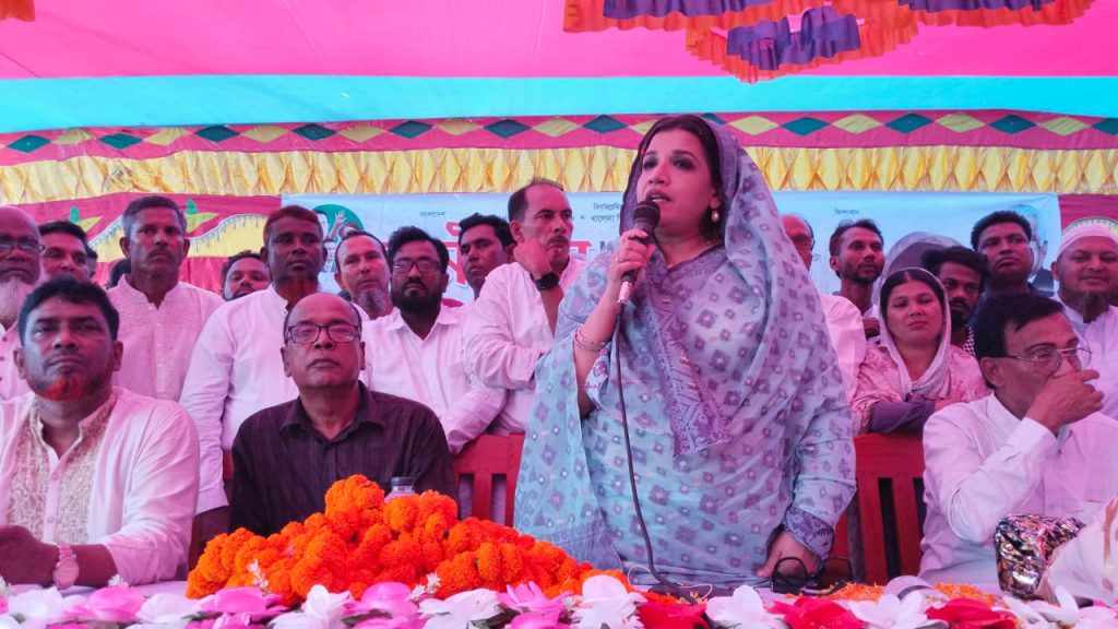 ‘আমি দীর্ঘ ১৭টি বছর এই সালথা-নগরকান্দার মানুষের জন্য কাজ করে যাচ্ছি’ — শামা ওবায়েদ