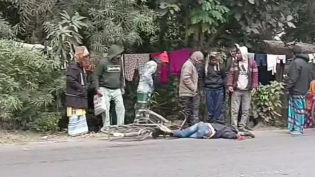 ফরিদপুর–ভাঙ্গা মহাসড়কে ট্রাকের ধাক্কায় বাইসাইকেল আরোহীর মৃত্যু