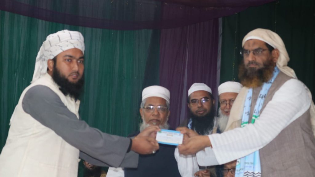 খেলাফত মজলিসে যোগ দিলেন নগরকান্দার সাবেক ভাইস চেয়ারম্যান মুফতি মুস্তাফিজুর রহমান