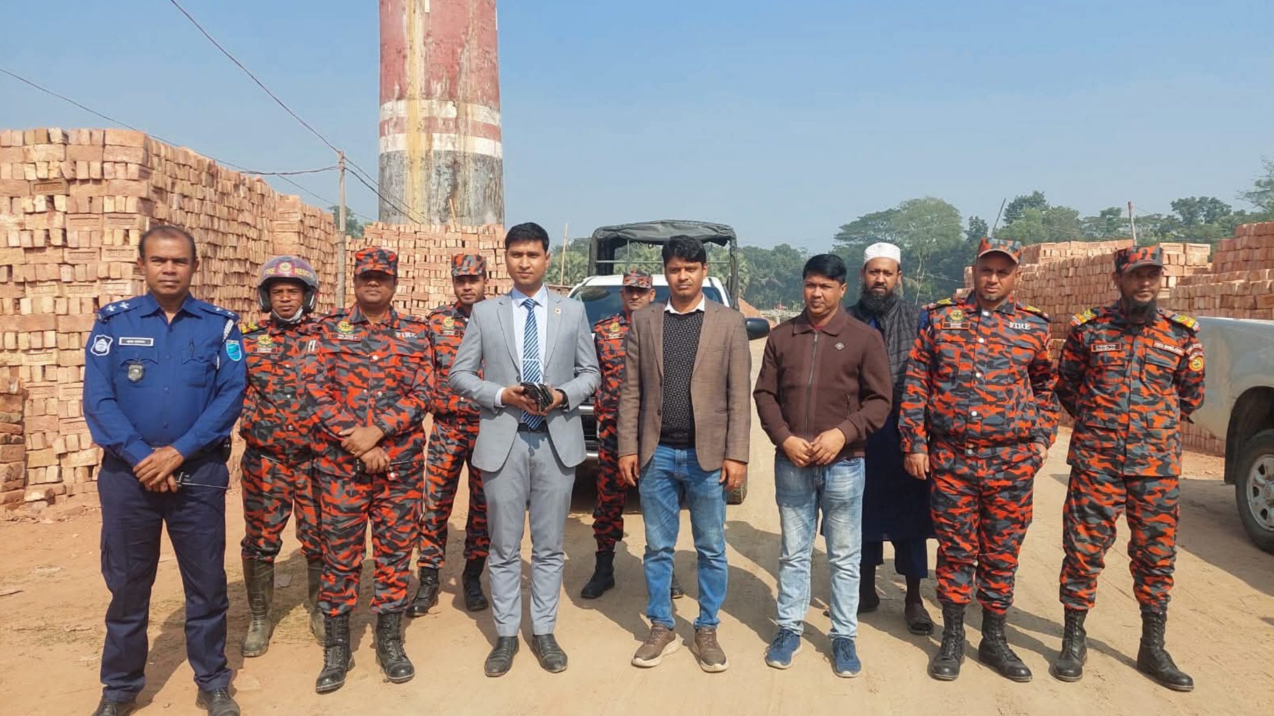 ভাঙ্গায় অবৈধ ইটভাটার বিরুদ্ধে অভিযান, দুই মালিককে ৩ লাখ টাকা জরিমানা