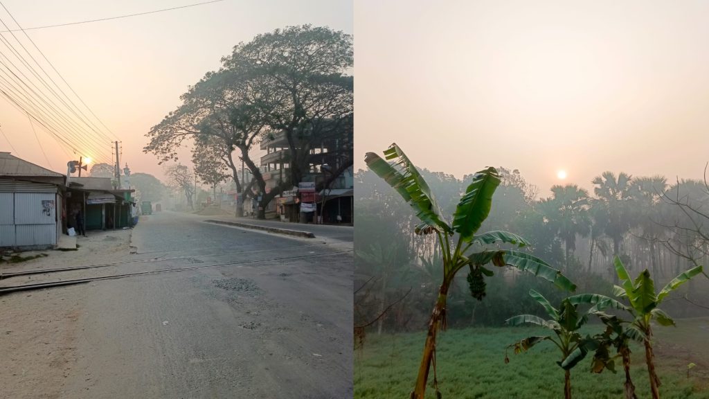ফরিদপুরে মৌসুমের সর্বনিম্ন ৯.৪ ডিগ্রি তাপমাত্রা, ভোরে মিলল সূর্যের দেখা