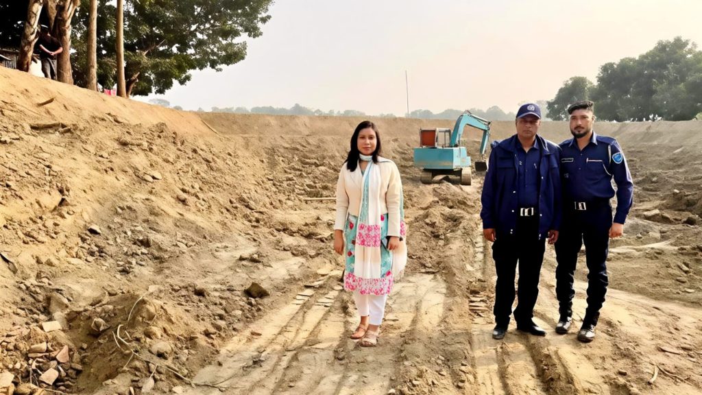 সদরপুরে অবৈধভাবে ফসলি জমির মাটি কাটায় ৫০ হাজার টাকা জরিমানা