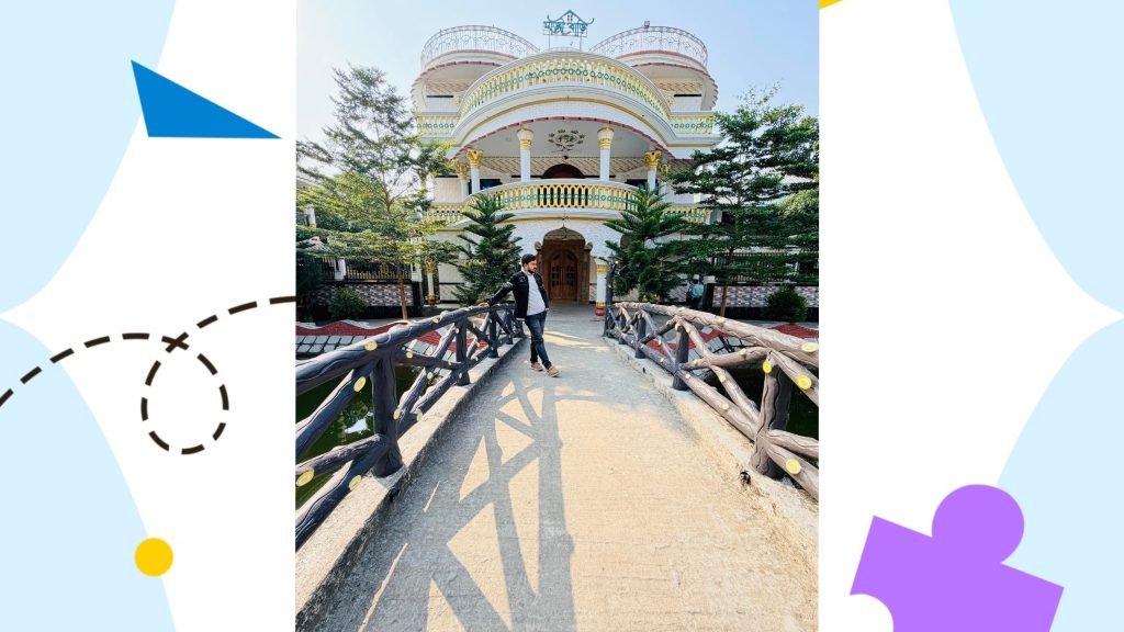 সালথায় নান্দনিক স্থাপত্যের অনন্য নিদর্শন হাজী বাড়ি, মুগ্ধ দর্শনার্থীরা