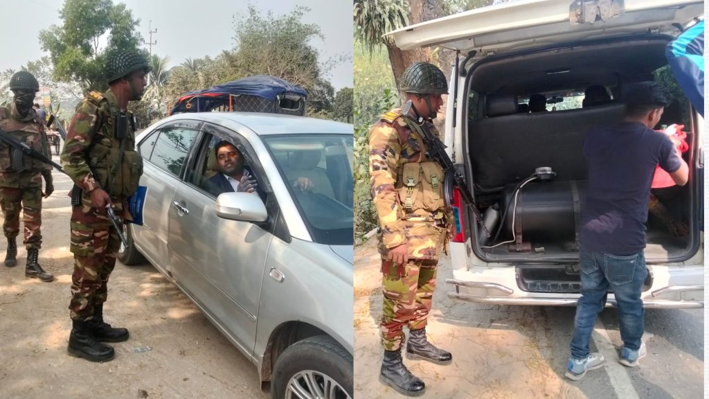 নির্বাচনী মাঠে সেনাবাহিনী: সালথায় ফিরছে আস্থা, বাড়ছে ভোটারদের নিরাপত্তাবোধ