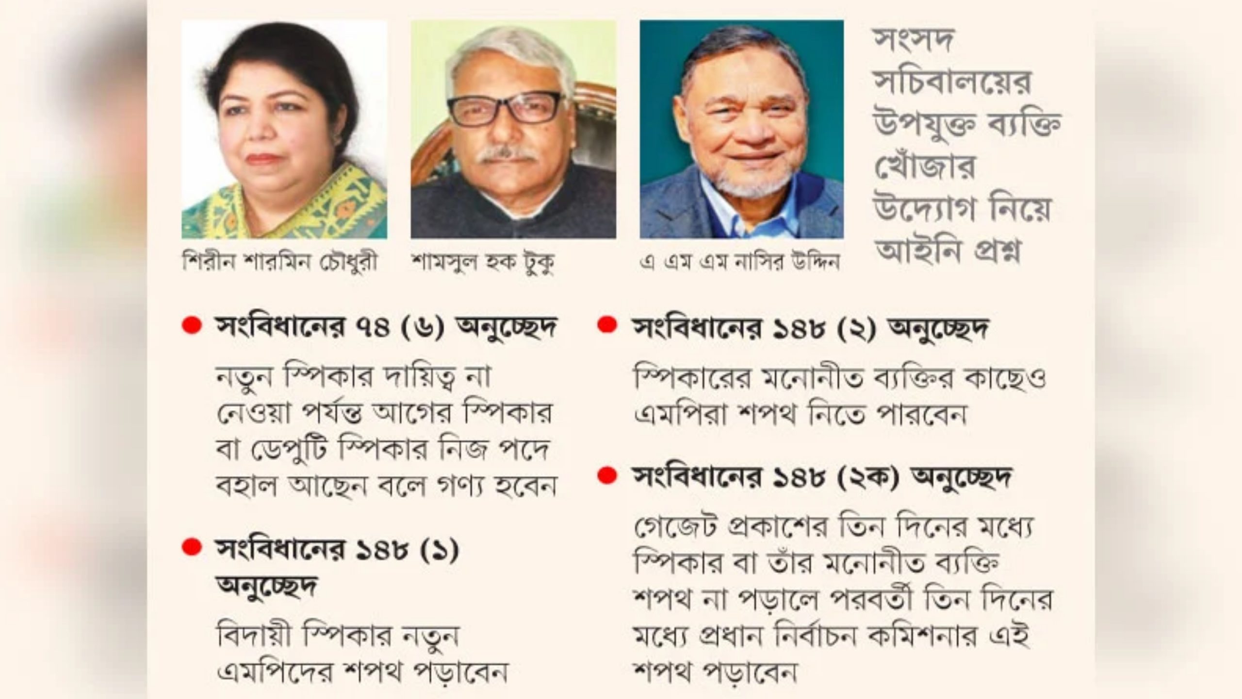 নতুন এমপিদের শপথ: কে পড়াবেন, কীভাবে হবে প্রক্রিয়া?
