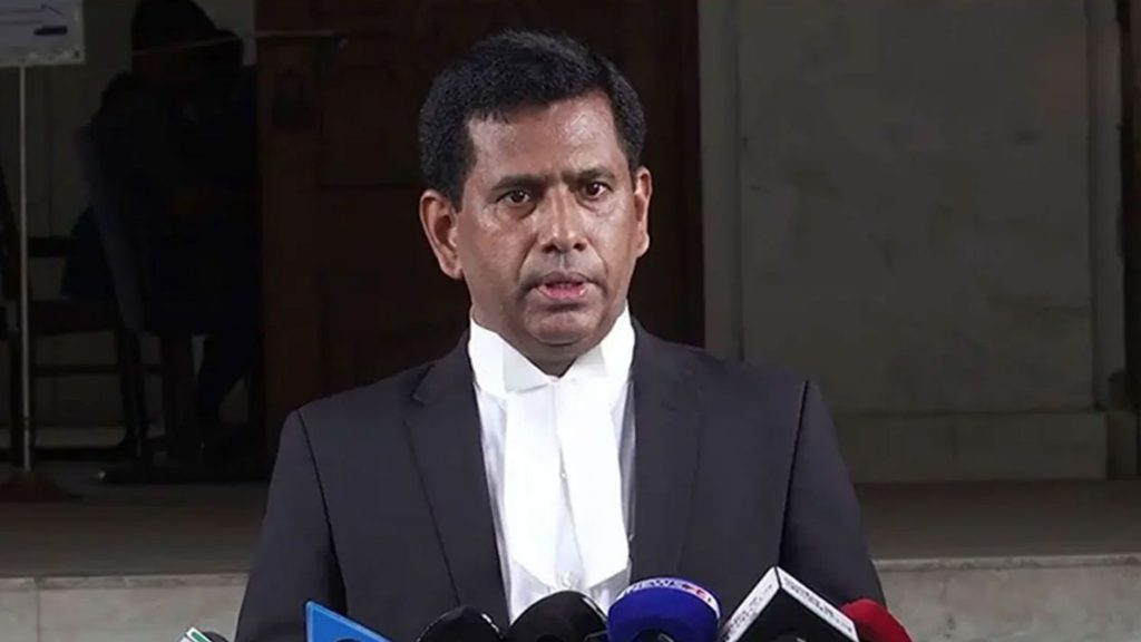 বাদ দেওয়া হচ্ছে আন্তর্জাতিক অপরাধ ট্রাইব্যুনালের চিফ প্রসিকিউটর অ্যাডভোকেট তাজুল ইসলামকে