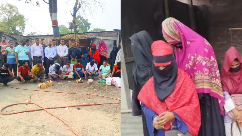 ফরিদপুরে অসামাজিক কার্যকলাপের অভিযোগে অভিযান: ১৯ জন নারী-পুরুষকে বিভিন্ন মেয়াদে কারাদণ্ড