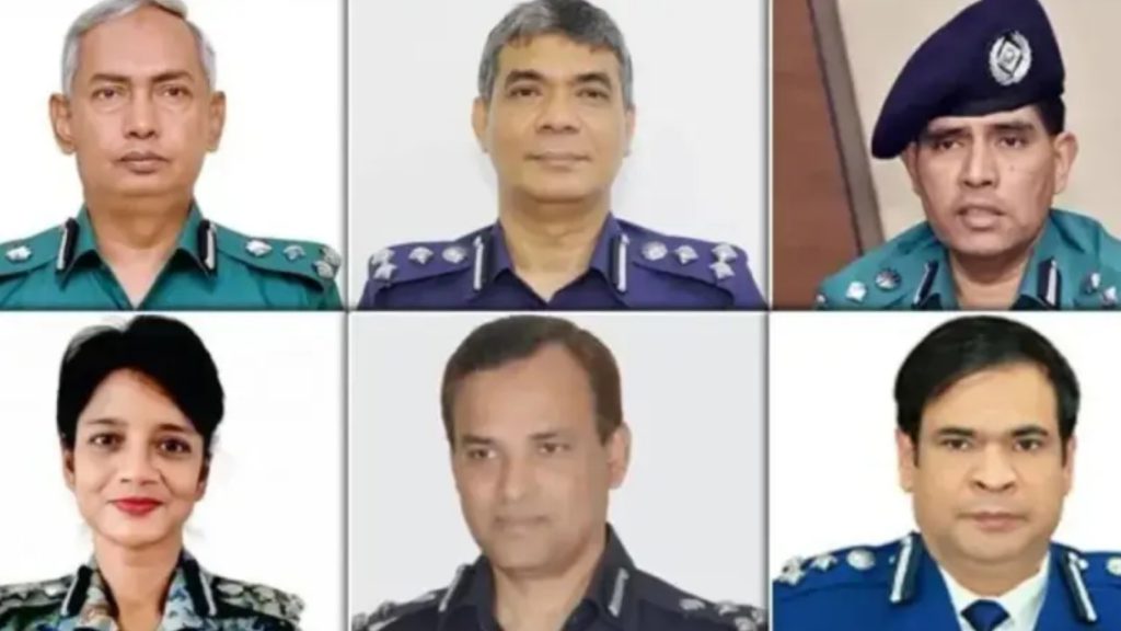 পুলিশের অতিরিক্ত ডিআইজি ও ডিআইজি পদমর্যাদার ১৩ কর্মকর্তা বাধ্যতামূলক অবসরে