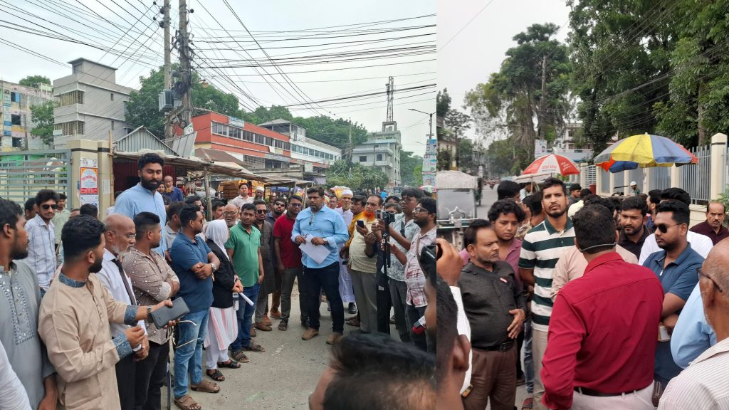 ফরিদপুর বিআরটিএতে দুর্নীতির অভিযোগে বিক্ষোভ, তদন্ত ও বরখাস্তের দাবিতে স্মারকলিপি