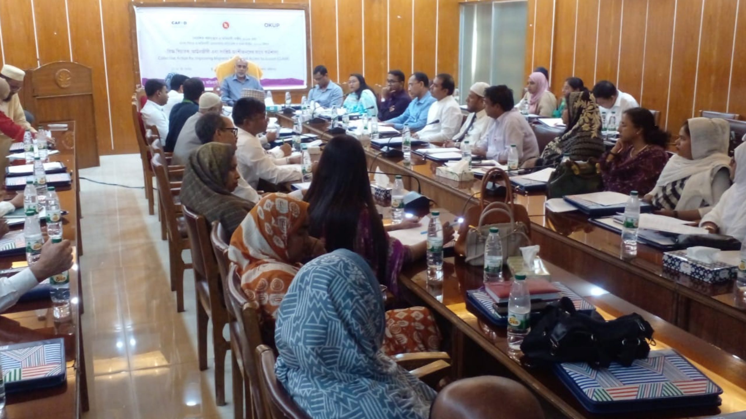 প্রতারণার শিকার অভিবাসীদের দ্রুত বিচার নিশ্চিতে ফরিদপুরে কর্মশালা