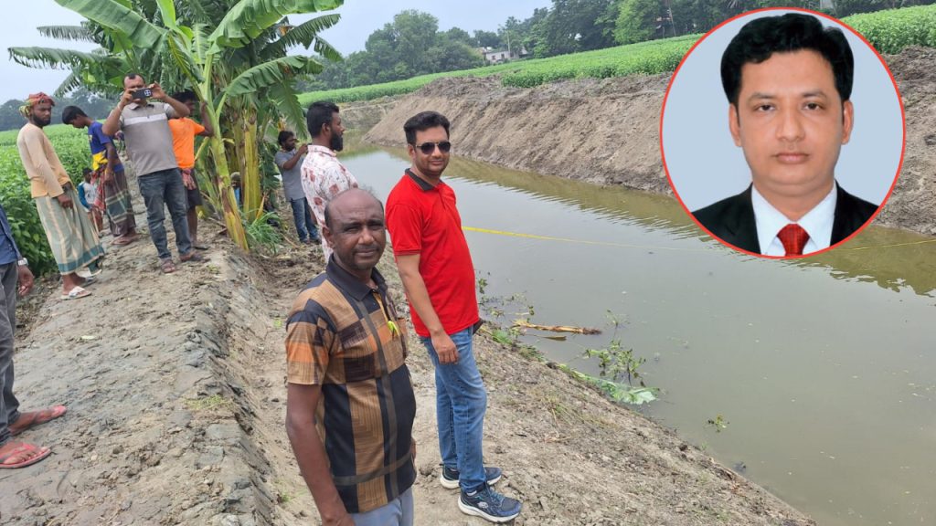 খাল খনন শেষে ৭৩ লাখ টাকা বাঁচিয়ে সরকারি কোষাগারে ফেরালেন সালথার ইউএনও