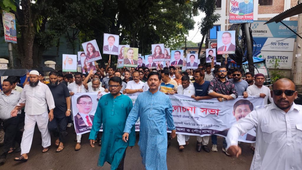বাঙ্গালী আমৃত্য জুলাই যোদ্ধাদের স্মরণ করবে : শামসুদ্দিন মিয়া ঝুনু