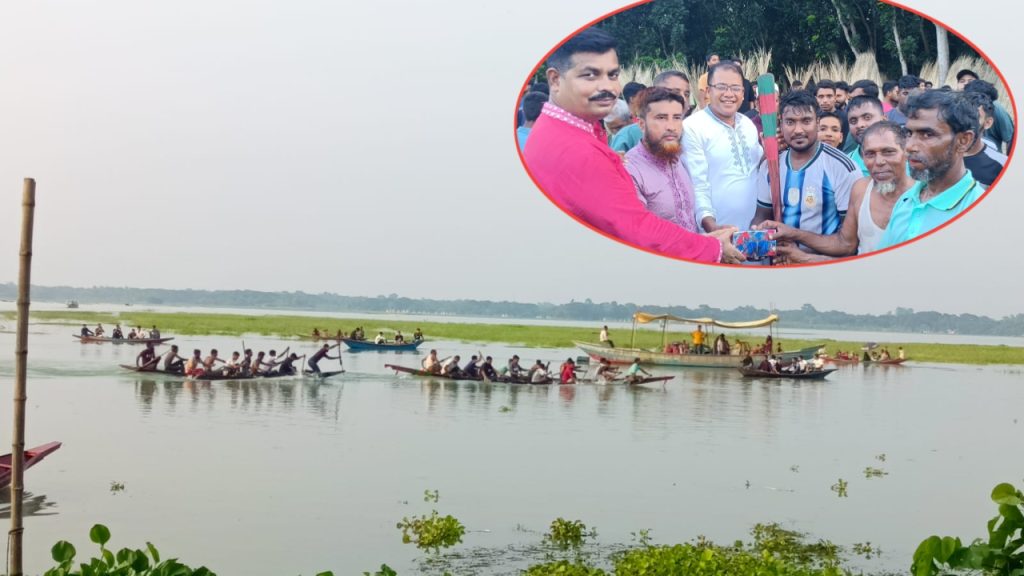 আলফাডাঙ্গায় হারিয়ে যাওয়া ঐতিহ্য ফেরাতে নৌকা বাইচ ও হাডুডু টুর্নামেন্ট