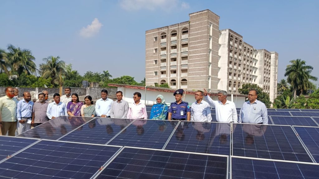 জাতীয় গ্রিডে বিদ্যুৎ দিচ্ছে ফরিদপুর জেলা পরিষদ