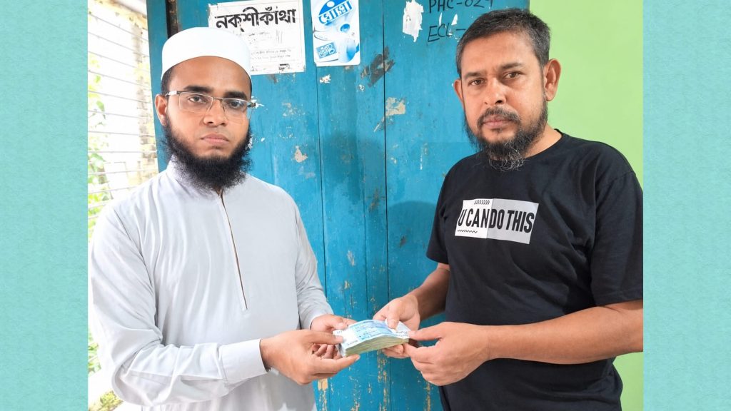 জটিল রোগে আক্রান্ত নগরকান্দার সাংবাদিক বোরহান আনিসের পাশে মুফতি রায়হান জামিল